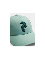 Čepice PEAK PERFORMANCE Retro Cap, zelená barva Čepice PEAK PERFORMANCE Retro Cap, zelená barva