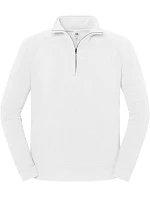 Fruit of the Loom Iconic Premium Zip Neck Sweat Těžká mikina s 1/4 zipem 16.2288 white Fruit of the Loom Iconic Premium Zip Neck Sweat Těžká mikina s 1/4 zipem 16.2288 white