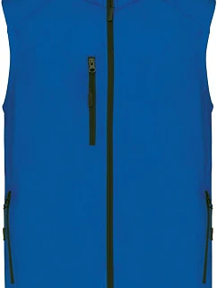 Kariban K 403 Pánská 3-vrstvá softshellová vesta 20.K403 aqua blue