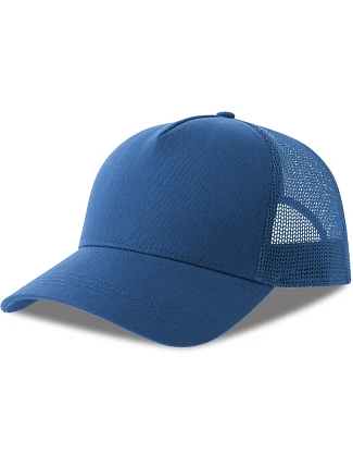 Atlantis Headwear Rapper Cotton-S 5 panelová Trucker kšiltovka 33.0260 royal/royal Atlantis Headwear Rapper Cotton-S 5 panelová Trucker kšiltovka 33.0260 royal/royal
