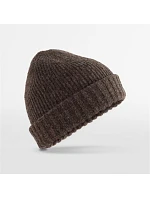 Beechfield B 389 Pletená čepice "Stonefell" 53.0389 dark brown marl