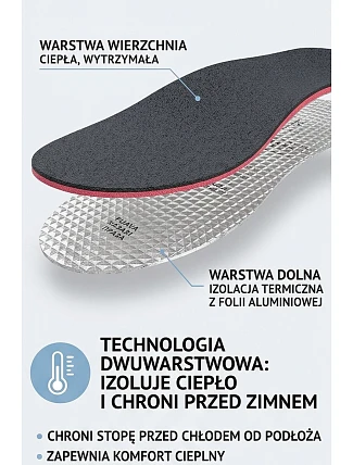 Corbby ALU BLACK Zimní Třívrstvé Vložky s Hliníkovou Fólií Corbby ALU BLACK Zimní Třívrstvé Vložky s Hliníkovou Fólií