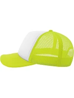 Atlantis Headwear Rapper-S 5 panelová Trucker kšiltovka 33.0262 white/yellow fluo Atlantis Headwear Rapper-S 5 panelová Trucker kšiltovka 33.0262 white/yellow fluo