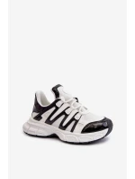 Dámské tenisky na masivní podrážce bílé Ellerai