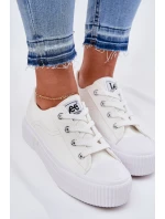 Dámské Tenisky Na Platformě Bílé LEE ISLA C WOMEN LOW 50251001
