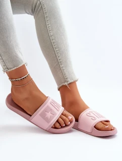 Dámské pantofle Big Star Růžové