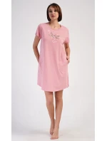 Dámské domácí šaty s krátkým rukávem Vanda