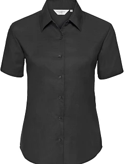 Russell Athletic 933F Halenka Oxford s krátkým rukávem 11.933F black