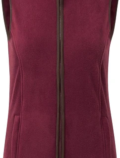 Premier PR 804 Dámská fleecová vesta "Artisan" 39.0804 burgundy/brown