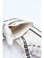 Tenisky na Vysokém Podpatku Big Star GG274027 Bile