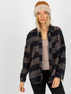 Košile DN KS 3990.95P tmavě modrá