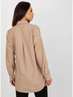 Dámská košile TO KS 7004.30 Béžová - FPrice Dámská košile TO KS 7004.30 Béžová - FPrice