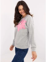 MI BL mikina M6098.05P šedá