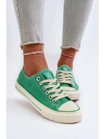 Dámské nízké tenisky Big Star Zelená