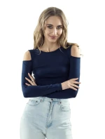 Dámská halenka Liv Tmavě modrá - Eldar Dámská halenka Liv Tmavě modrá - Eldar