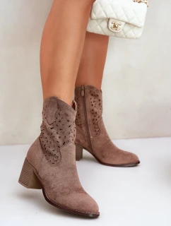 Boty na podpatku model 209415 Step in style