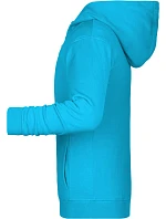 Daiber 8026K Dětská mikina s kapucí 02.826K turquoise Daiber 8026K Dětská mikina s kapucí 02.826K turquoise