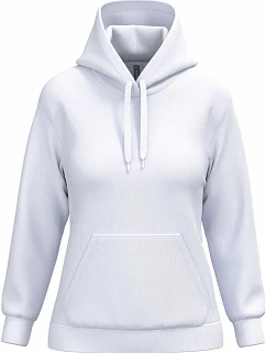 Kariban K 473 Dámská mikina s kapucí 20.K473 white