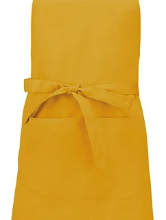 Kariban K 890 Zástěra s laclem "Sommelier" 20.K890 mustard