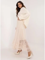 Sukně TW SD BI 883.69 béžová - FPrice Sukně TW SD BI 883.69 béžová - FPrice