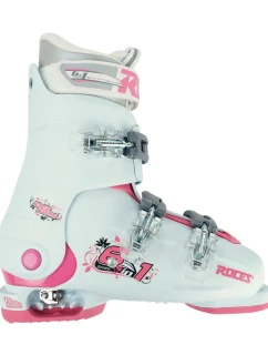Lyžařské boty Roces Idea Free bílo-růžové 450492 020