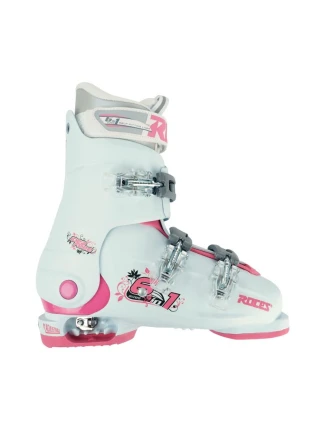 Lyžařské boty Roces Idea Free bílo-růžové 450492 020