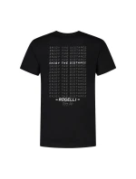 Rogelli pánské tričko LOGO černé 2XL