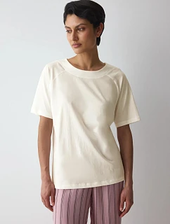 Dámské tričko Mix & Match Top SSL X krémové Silk White - TRIUMPH