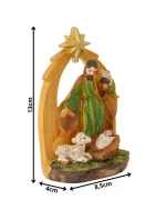 VÁNOČNÍ BETLÉM STÁJ SVATÁ RODINA 13CM JOSEF VÁNOČNÍ BETLÉM STÁJ SVATÁ RODINA 13CM JOSEF