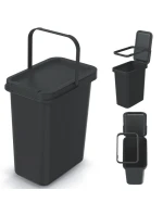 KOŠ 12 L SYSTEMA SORTIBOX BLACK RECYCLING