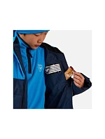 Dětská lyžařská bunda ROSSIGNOL Boy Siz Quilted Jkt, tmavě modrá