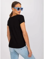 Tričko RV TS 4832.12P černá Tričko RV TS 4832.12P černá