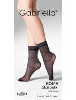 Tenké dámské vzorované ponožky ROMA