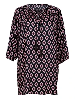 Style Papanui tunika 8666 black - RosaFaia