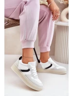 Nízké Dámské Tenisky Na Platformě Bílé Telmira