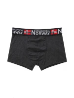 Pánské boxerky 3PACK GN-05 Černá/šedá/tm.modrá - Geographical Norway