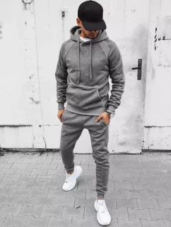 FashionStreet pánské tmavě šedé tepláky AX0624