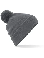 Beechfield B 426 Originální čepice s bambulí 53.0426 graphite grey Beechfield B 426 Originální čepice s bambulí 53.0426 graphite grey