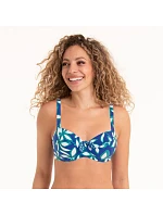 Style Leandra Top Bikini - horní díl 8743-1 modrá oceán - RosaFaia Style Leandra Top Bikini - horní díl 8743-1 modrá oceán - RosaFaia