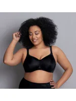 Lace Rose soft podprsenka s pěnovou výztuží 5618 black - RosaFaia