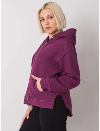 Mikina RV BL 7451.23 tmavě fialová Mikina RV BL 7451.23 tmavě fialová