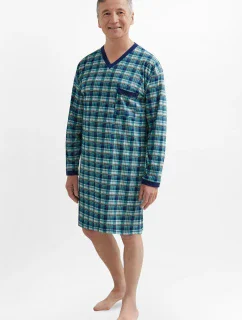 Pánská noční košile Martel 501 Káro  dł/r M-2XL Sylwester II