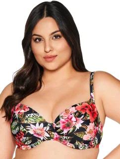 Horní díl plavek 219 Floral plus - AVA