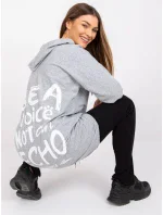 Dámská mikina-DHJ-BL-20136.37-šedá