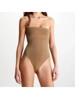 Dámské jednodílné plavky KW0KW02074-RBE - Calvin Klein