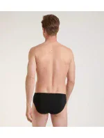 Pánské slipy GO Natural Brief C2P - BLACK - černé 0004 - SLOGGI