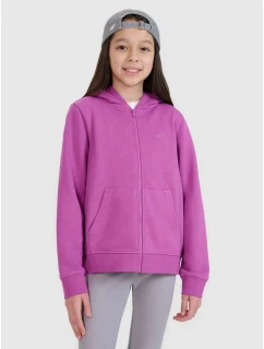 Dívčí mikina s kapucí 4F 4FJWSS25TSWSF1706-50S