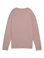 Dámská mikina Puma ESS Small No.11 Logo Relaxed Crew pink 684975 88