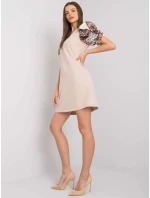 Šaty LC SK 22K 3018.45P béžová Šaty LC SK 22K 3018.45P béžová