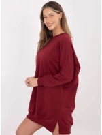 Šaty RV SK 6019.67 bordó Šaty RV SK 6019.67 bordó